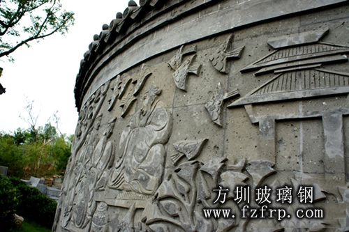 儒園玻璃鋼浮雕背景墻壁畫 儒園玻璃鋼浮雕背景墻壁畫