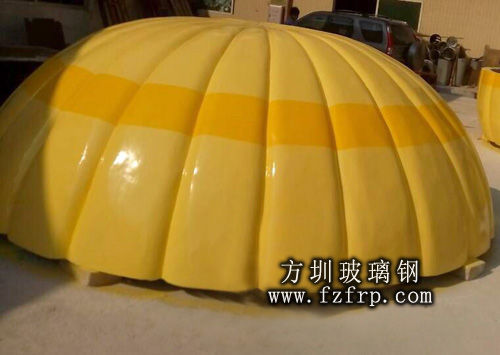 玻璃鋼熱氣球雕塑圖 玻璃鋼熱氣球雕塑造型裝飾卓藝園林(圖2)