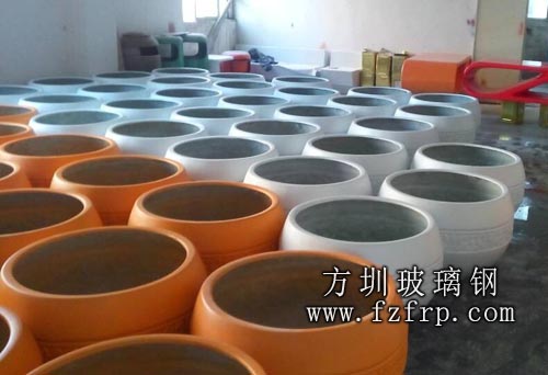 花盆生產(chǎn)廠家 韓國(guó)亞細(xì)亞定做大量方圳玻璃鋼花盆(圖2)