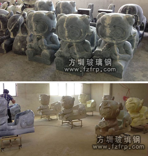 搖搖車外殼工廠生產(chǎn)圖 搖搖車外殼工廠生產(chǎn)圖