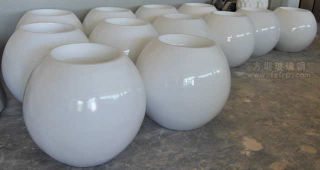 湖南商場(chǎng)圓形玻璃鋼花盆成品展示 湖南商場(chǎng)圓形玻璃鋼花盆成品展示