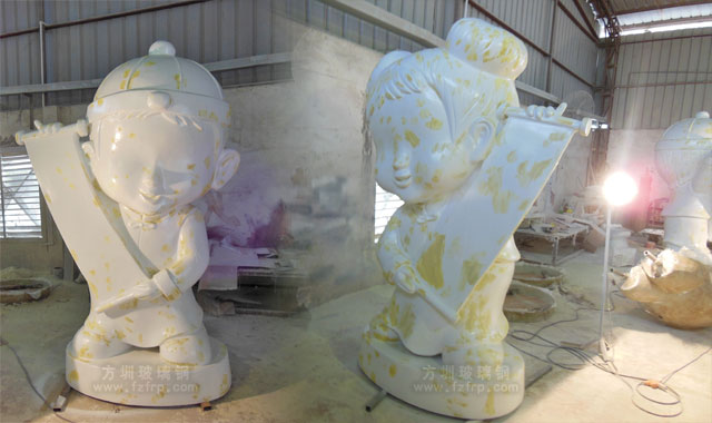 江門古兜溫泉玻璃鋼金童玉女雕塑工廠生產(chǎn)圖 江門古兜溫泉玻璃鋼金童玉女雕塑工廠生產(chǎn)圖