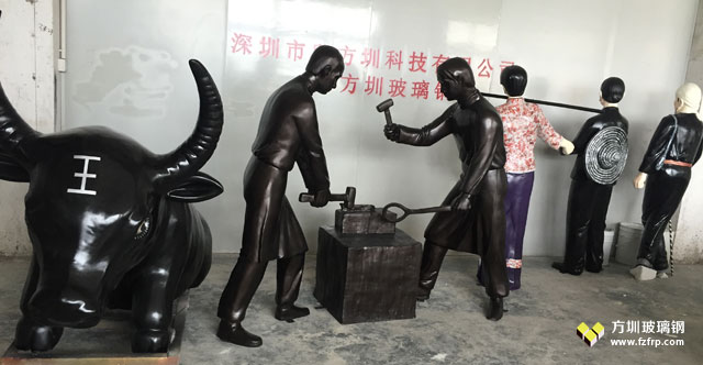 廣東韶關(guān)玻璃鋼客家文化雕塑工廠成品展示圖 廣東韶關(guān)玻璃鋼客家文化雕塑工廠成品展示圖