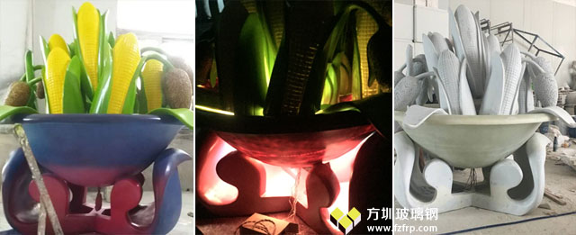 河南玻璃鋼花盆豐收造型 河南玻璃鋼花盆豐收造型