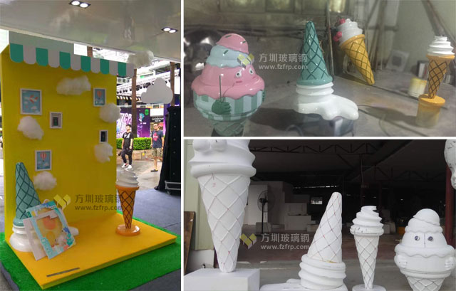 深圳商場美陳玻璃鋼冰激凌雕塑工廠生產(chǎn)圖 深圳商場美陳玻璃鋼冰激凌雕塑工廠生產(chǎn)圖