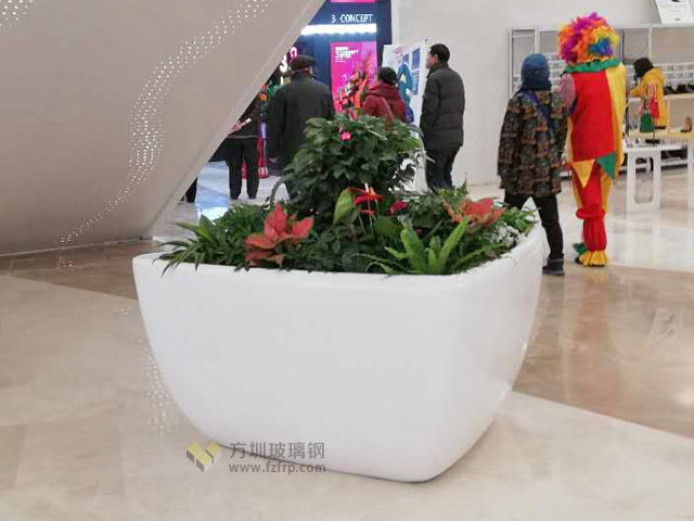 青海玻璃鋼三角花盆 青海玻璃鋼三角花盆
