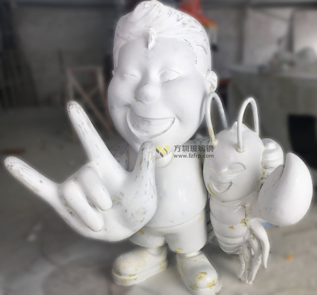 玻璃鋼卡通人物龍蝦公仔雕塑品牌形象就是不一樣 玻璃鋼卡通人物龍蝦公仔雕塑品牌形象就是不一樣