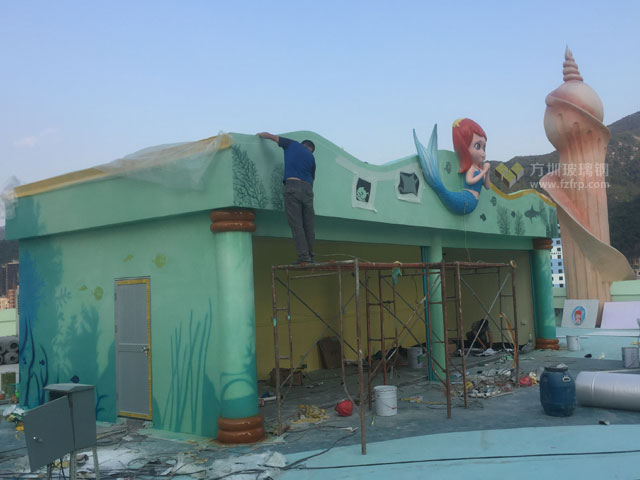 惠州金融街海世界玻璃鋼兒童主題餐廳為樂園添彩 惠州金融街海世界玻璃鋼兒童主題餐廳為樂園添彩