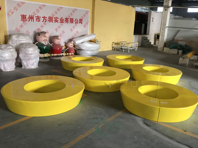 玻璃鋼圍柱椅包柱子坐凳 玻璃鋼圍柱椅包柱子坐凳