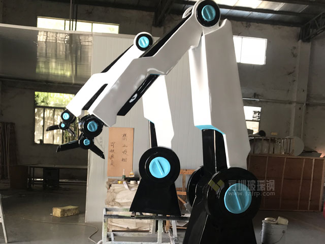 玻璃鋼機(jī)械臂模型亮相惠州智能產(chǎn)業(yè)園奠基儀式 玻璃鋼機(jī)械臂模型亮相惠州智能產(chǎn)業(yè)園奠基儀式