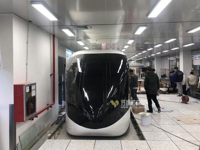 深圳軌道交通玻璃鋼地鐵高鐵模型大型雕塑