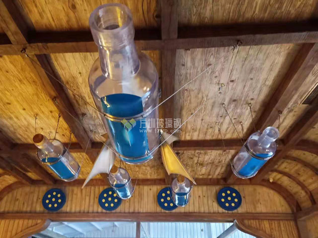 大型玻璃鋼透明仿真酒瓶模型 大型玻璃鋼透明仿真酒瓶模型